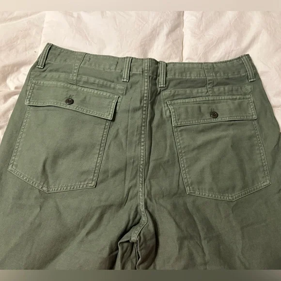 Outerknown Green “The Field Pants” Organic Cotton - NWT - Size 35x32 - Picture 7 of 14